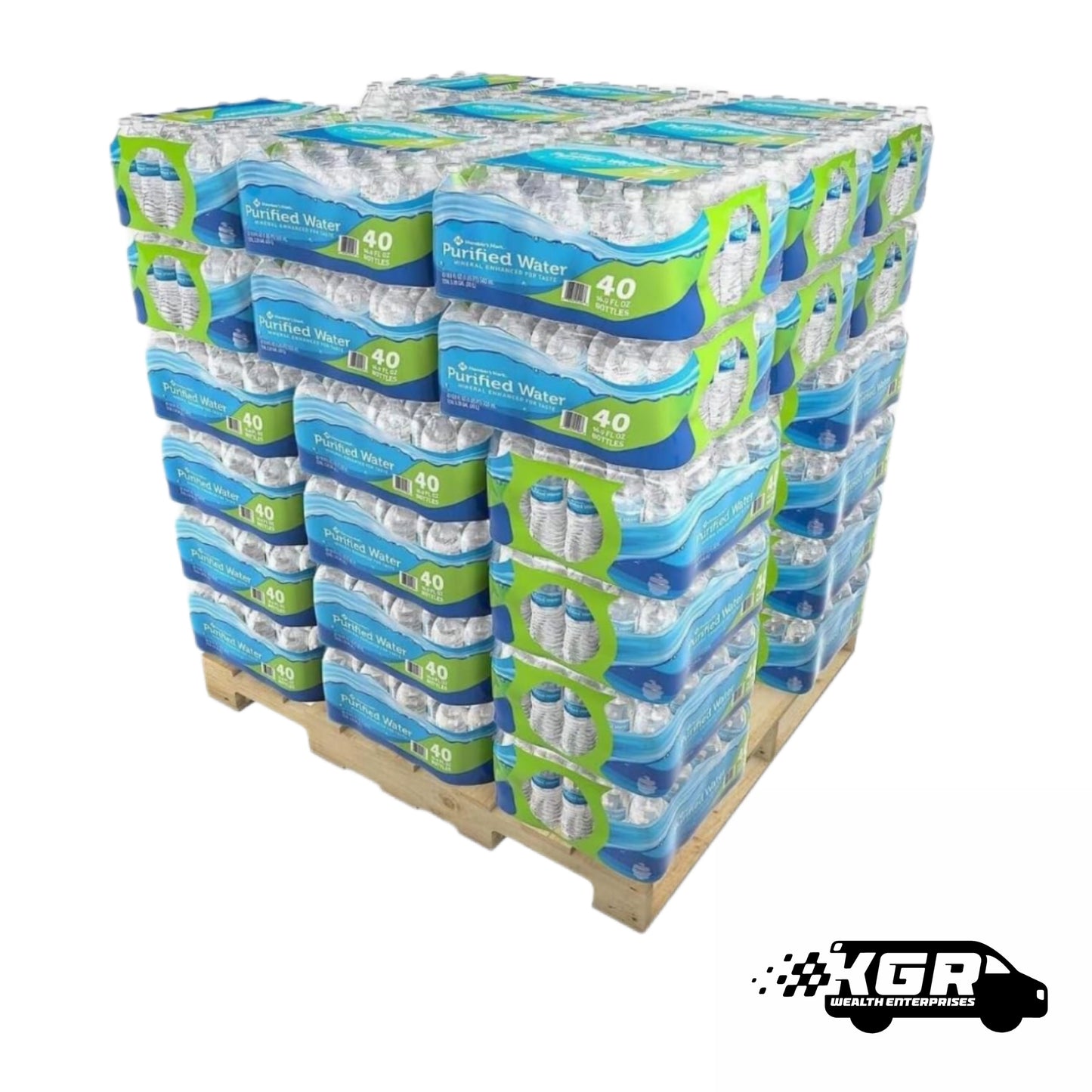 Full Pallet Members Mark 16.9 oz/40 per case (48 cases) 1920 total bottles
