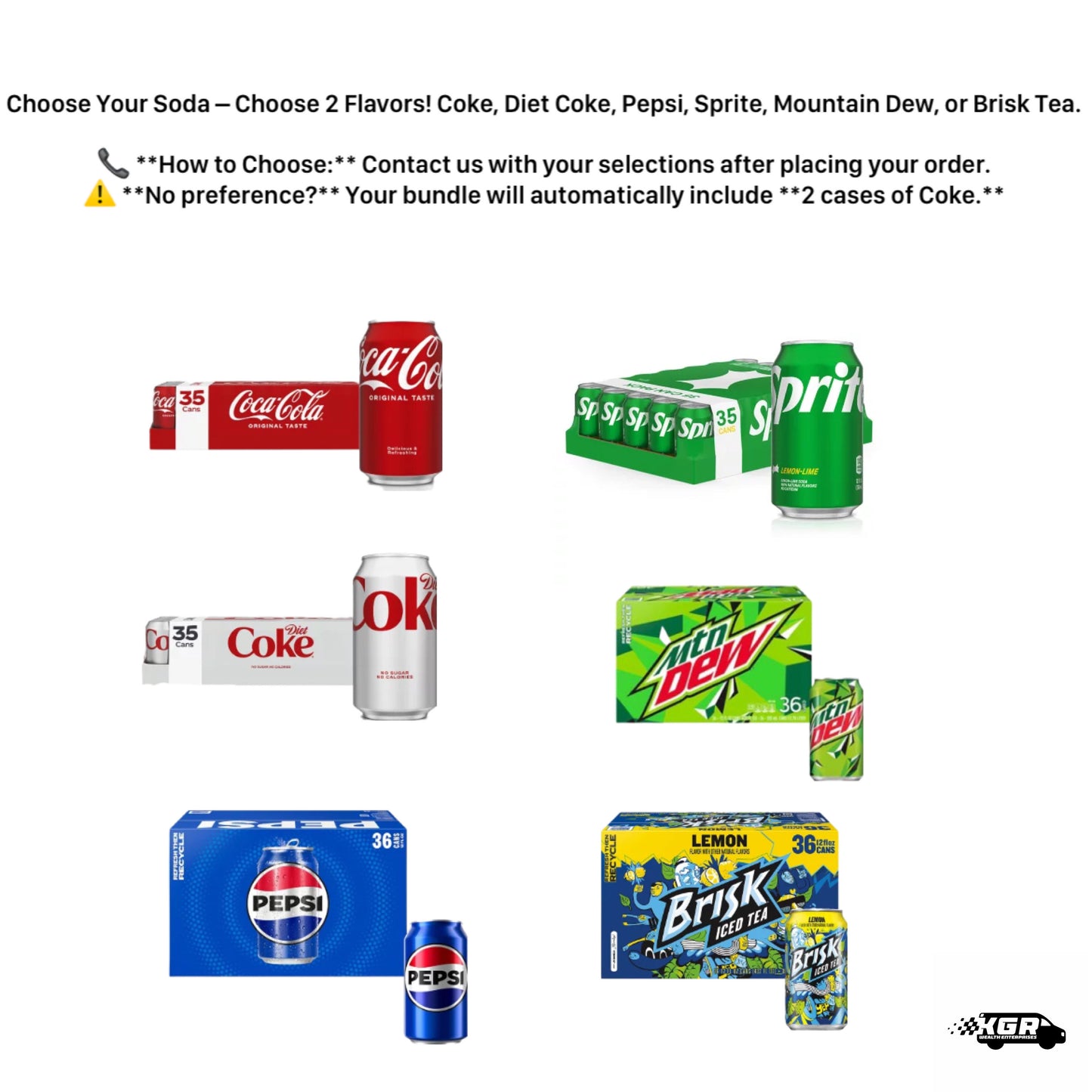 Sports and Hydration Bundle- Includes Water, Seltzer Water, BodyArmor, Gatorade, and Soda