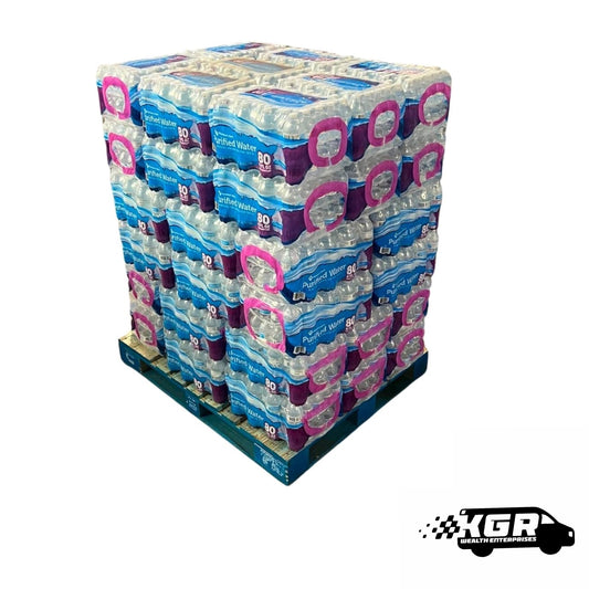 Members Mark 8oz Water Pallet - 3840 Bottles | Bulk Hydration