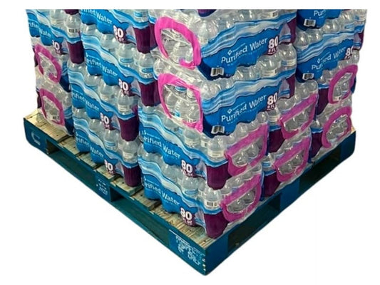 Half Pallet Members Mark 8oz/80 bottles per case (24 cases) 1920 total bottles